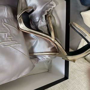 Gold Strappy Guiseppe Zanotti Design